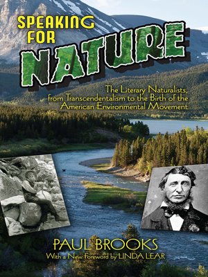 cover image of Speaking for Nature